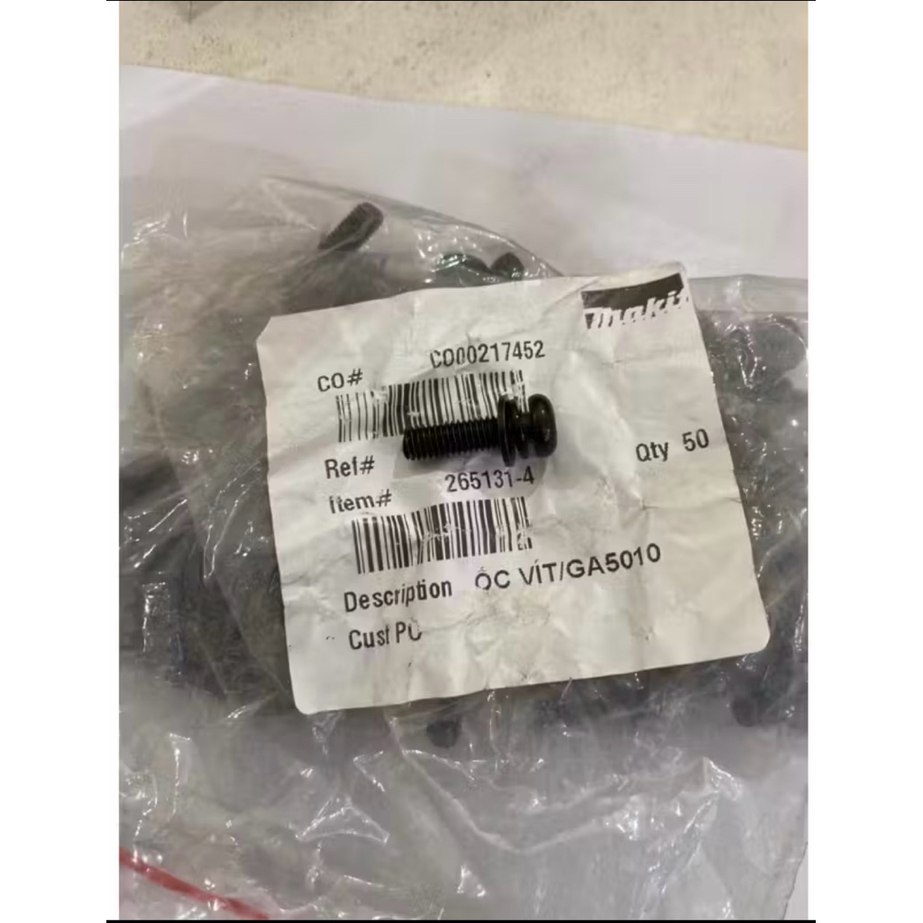 ốc giữ mặt bi máy mài GA5010