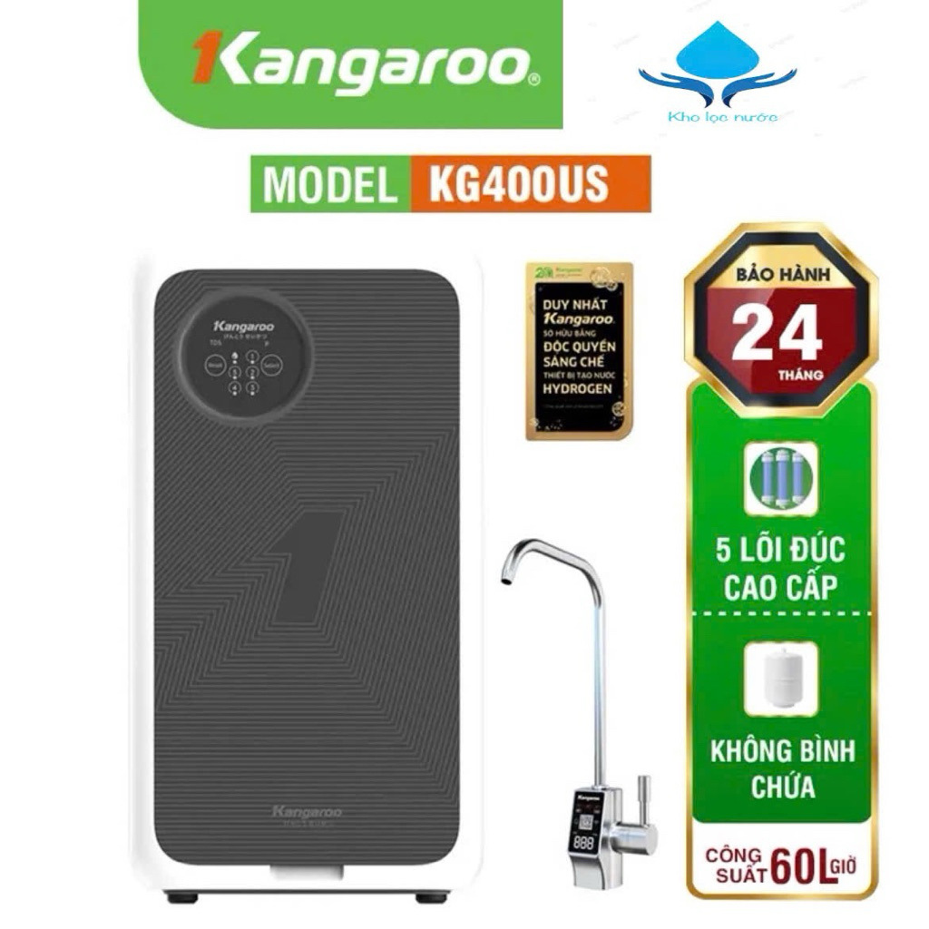 Máy lọc nước Hydrogen Kangaroo KG400US