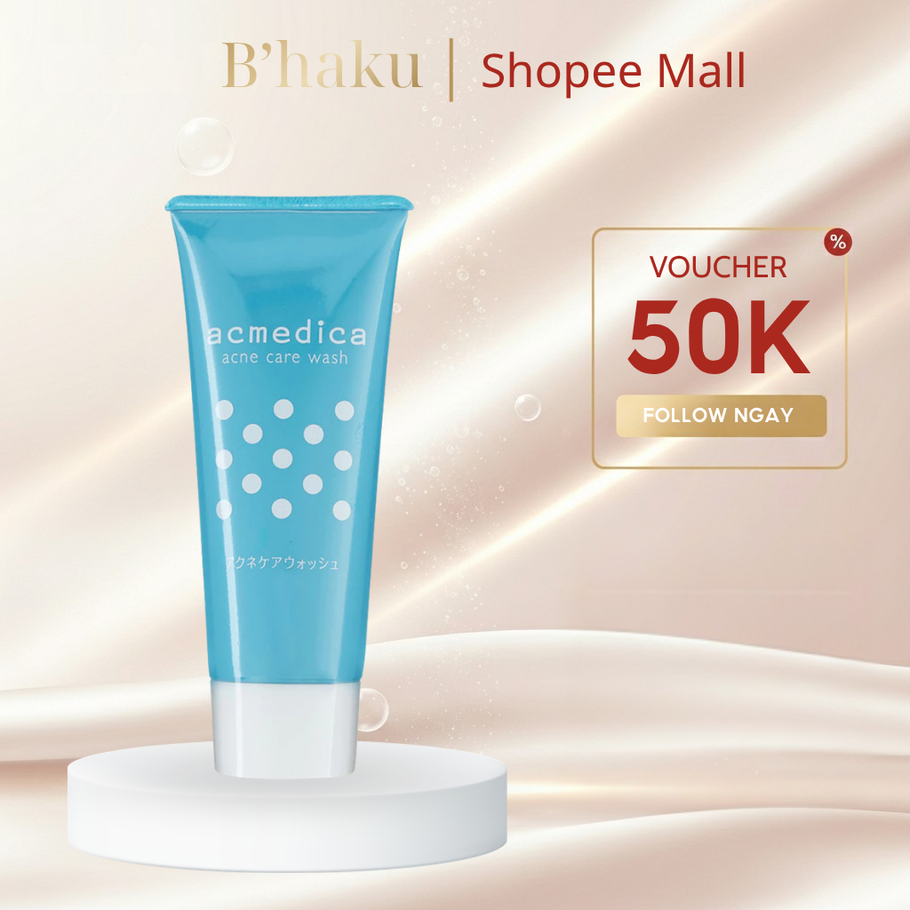 Sữa rửa mặt cho da dầu mụn Naris Acmedica Acne Care Wash 100gr