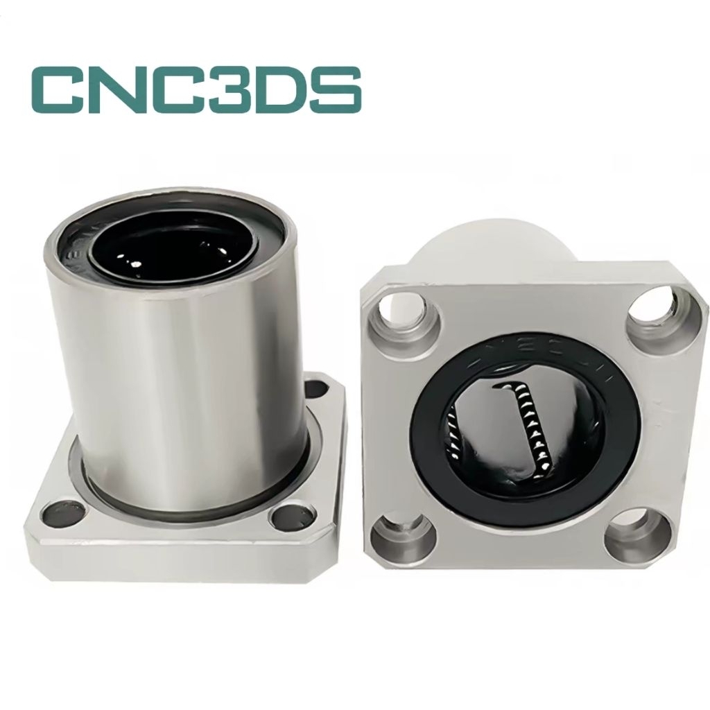 Con Trượt Tròn Bi LMK8 10 12 16 20 25 30 35 40UU Mạ Niken Chống Rỉ