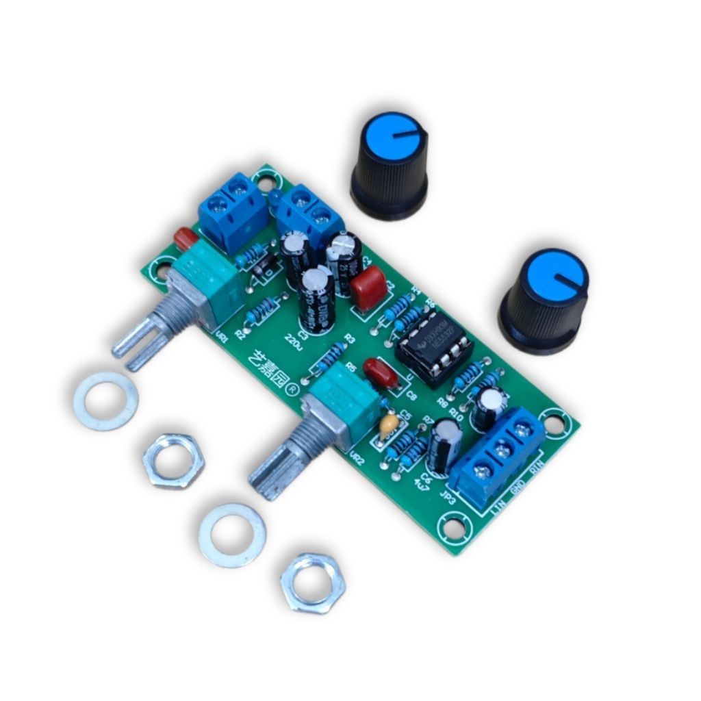 Mạch Lọc Tín Hiệu Siêu Trầm NE5532 Mạch Cắt Tín Hiệu Sang Sub Subwoofer Diy -