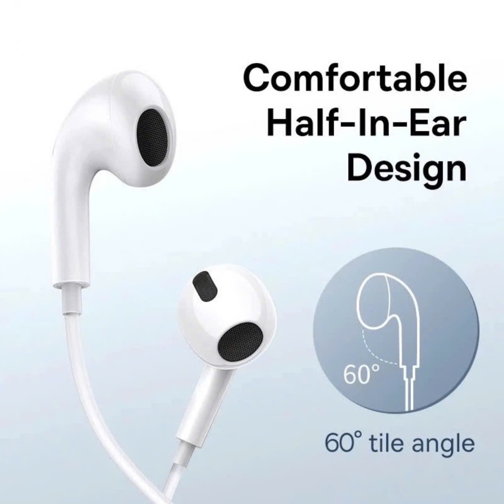 Tai nghe HOCO H17 Encok kiểu nhét tai có dây 3.5mm có kèm micro nói chuyện jack cắm 3,5mm | BigBuy360 - bigbuy360.vn