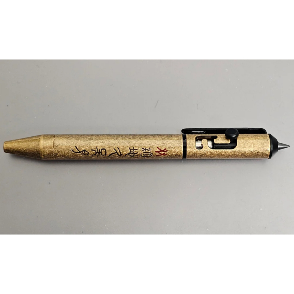 Olight O'Pen Mini 2 – bút bi + bút chì 2 trong 1, thân brass, clip thép không gỉ