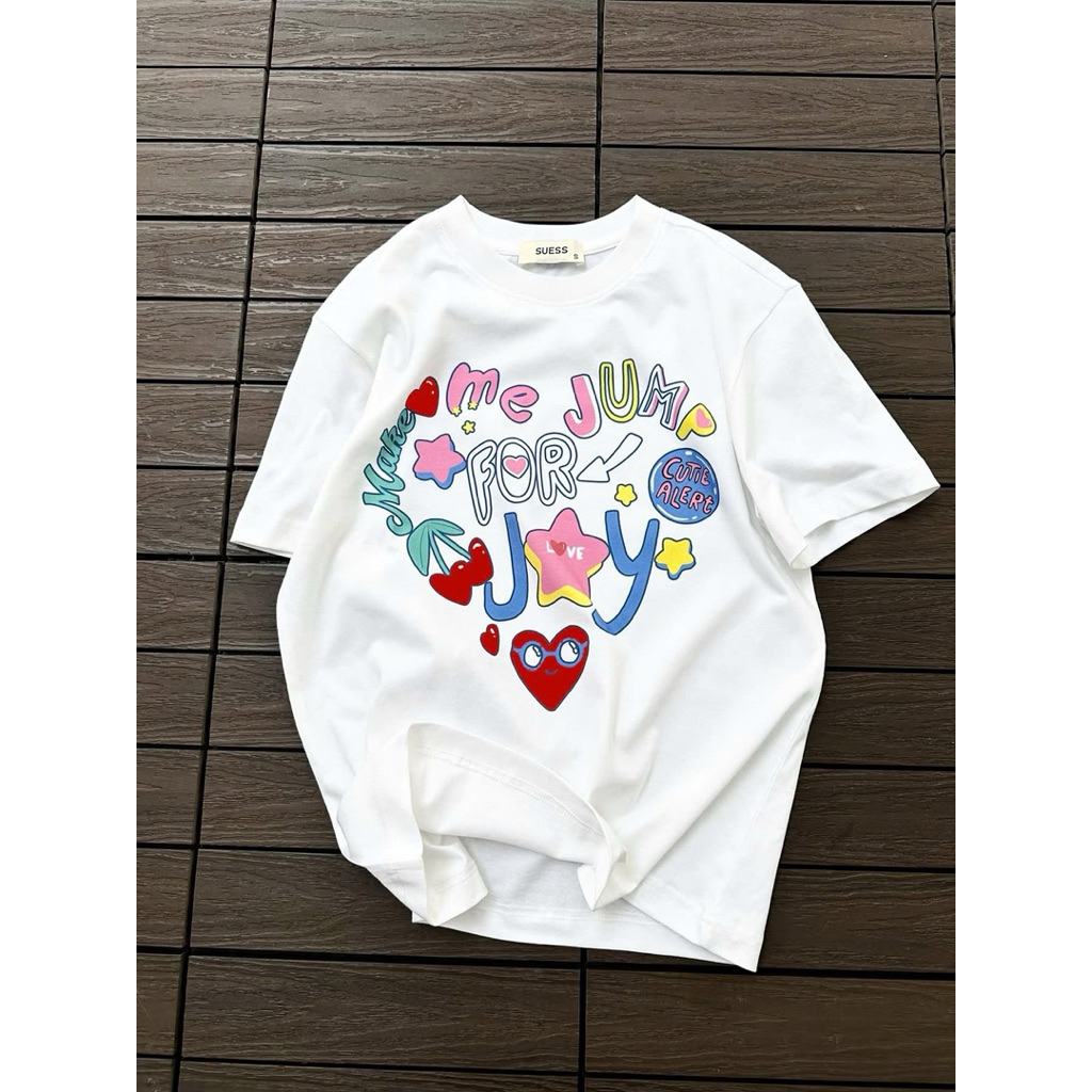 Áo Thun MY JUMP, Vải Đẹp Mềm Mịn Dày Dặn, Cotton 2 Chiều Không Xù Lông Unisex Nam Nữ