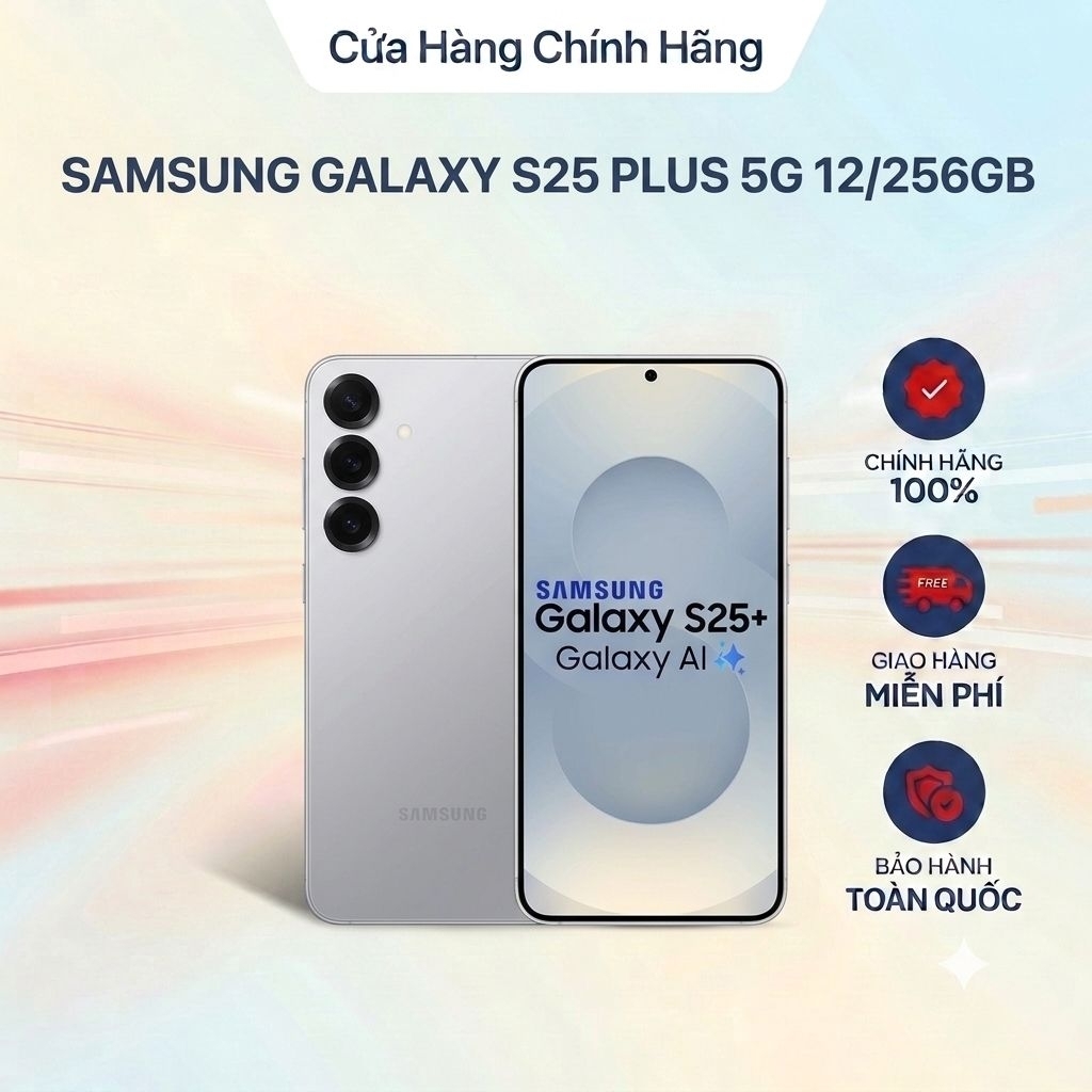 [Kích T5/2026] Điện thoại SamSung Galaxy S25 Plus 12/256GB