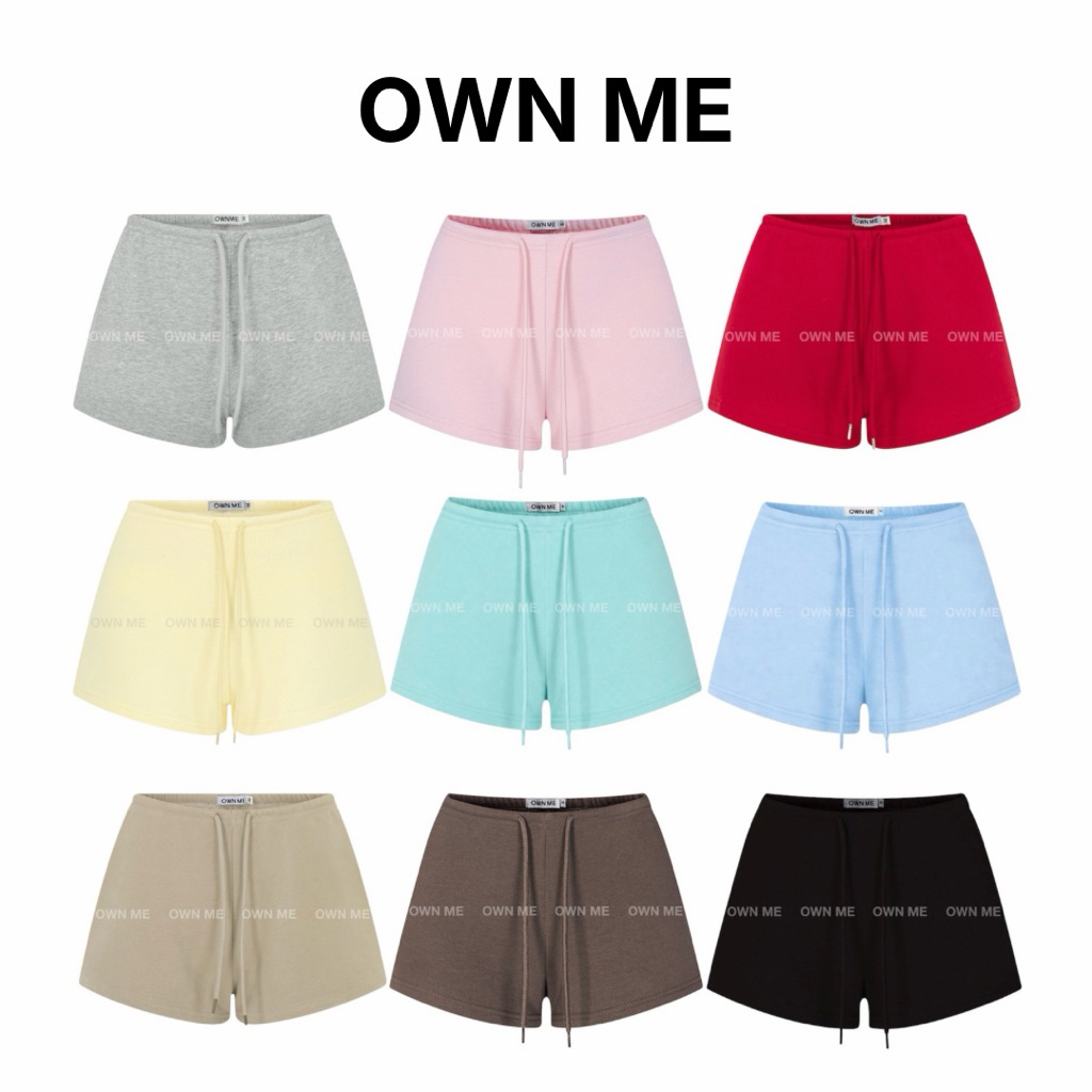 Quần Đùi Nữ Form Ôm Cạp Nhỏ Lưng Thun - Own Me