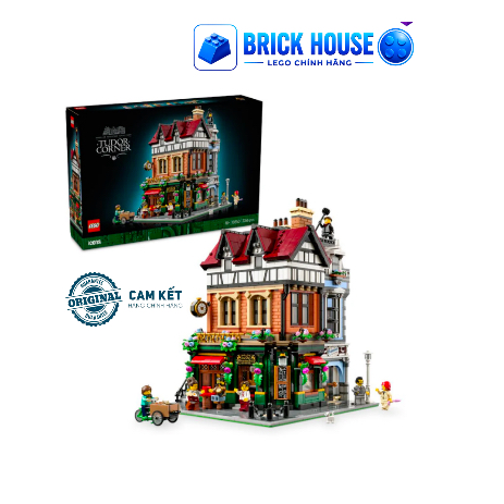 [BRICK_HOUSE] LEGO Đồ Chơi Lắp Ráp Góc Nhà Tudor ICONS 10350