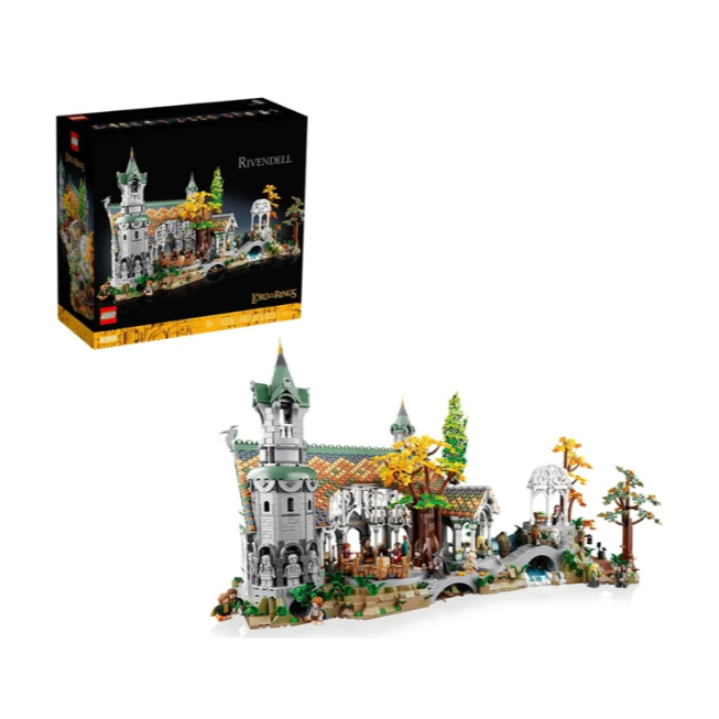 [BRICK_HOUSE] LEGO Đồ chơi lắp ráp Chúa Nhẫn: Vùng Đất Rivendell ADULTS 10316