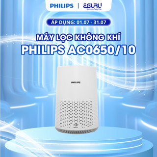 Máy Lọc Không Khí Philips AC0650 /10 có NanoProtect HEPA  - Hàng Chính Hãng - Bảo hành 24 tháng