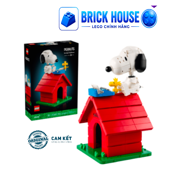 [BRICK_HOUSE] LEGO Peanuts: Snoopy's Doghouse - Ngôi nhà của Snoopy 21368