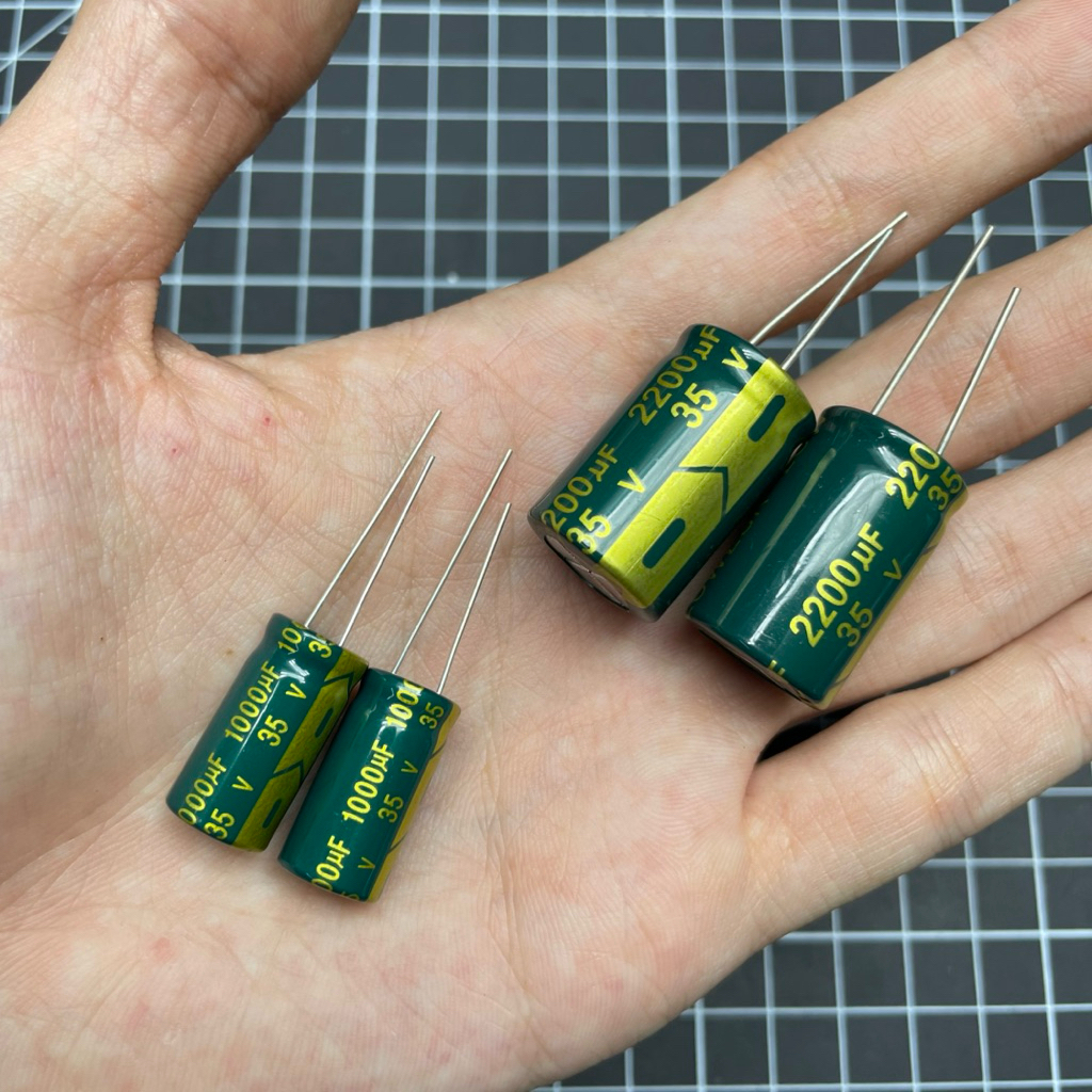 Combo 2 tụ nguồn 1000uF/35V hoặc 2200uF/35V