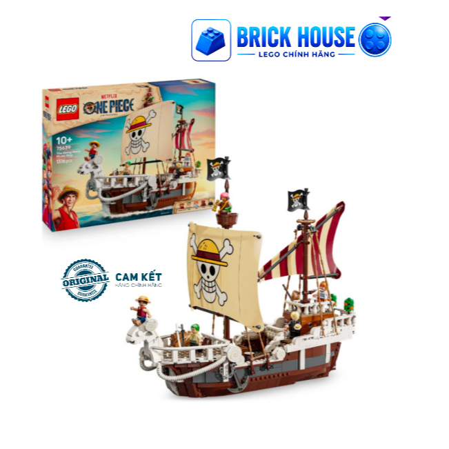 [BRICK_HOUSE] LEGO Đồ Chơi Lắp Ráp Con Tàu Going Merry ONE PIECE 75639