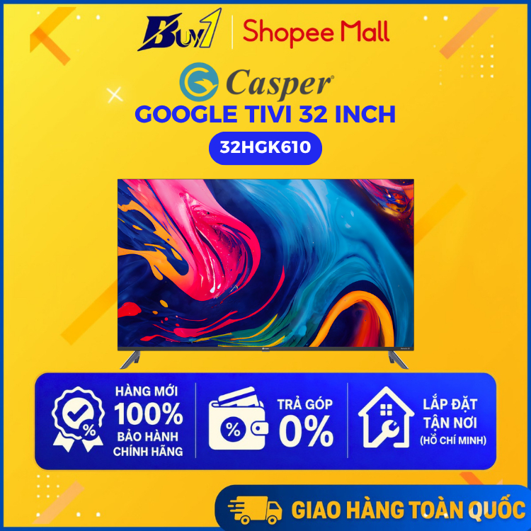 32HGK610 - Google Tivi Casper 32 inch 32HGK610 - Hàng Chính Hãng