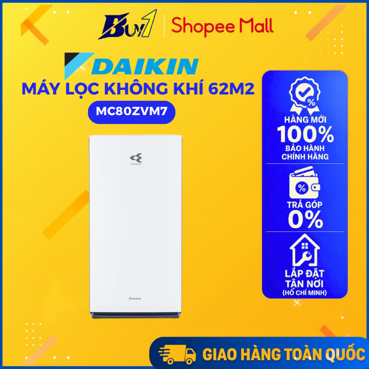 MC80ZVM7 - Máy lọc không khí Daikin MC80ZVM7 (62m²) - Hàng chính hãng
