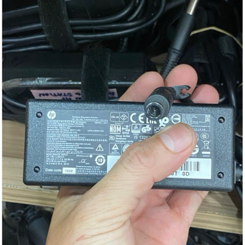 Nguồn apdpater Hp 65w 90w (kim to )dùng cho laptop hoặc máy pc mini Hp 400/600/800-G2-G3-G4-G5-G6-..