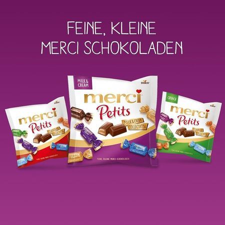 Kẹo Socola Merci Petits gói 125g - ngon ngọt đậm vị