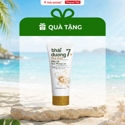 [Quà tặng] Dầu xả dược liệu Thái Dương 7 Plus Gold Hoa Phong Lan 50g - Sao Thái Dương