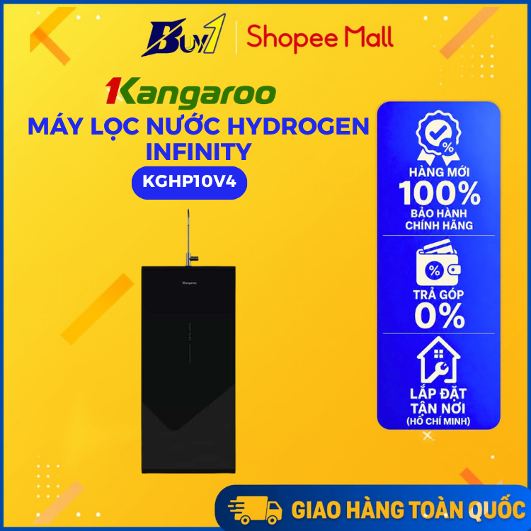Máy lọc nước Kangaroo Hydrogen Infinity KGHP10V4 10 lõi - Hàng chính hãng