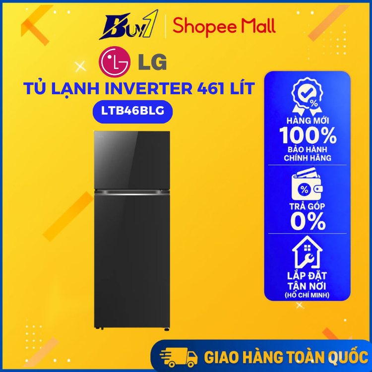 LTB46BLG - Tủ Lạnh LG Inverter 461 Lít LTB46BLG - Hàng Chính Hãng