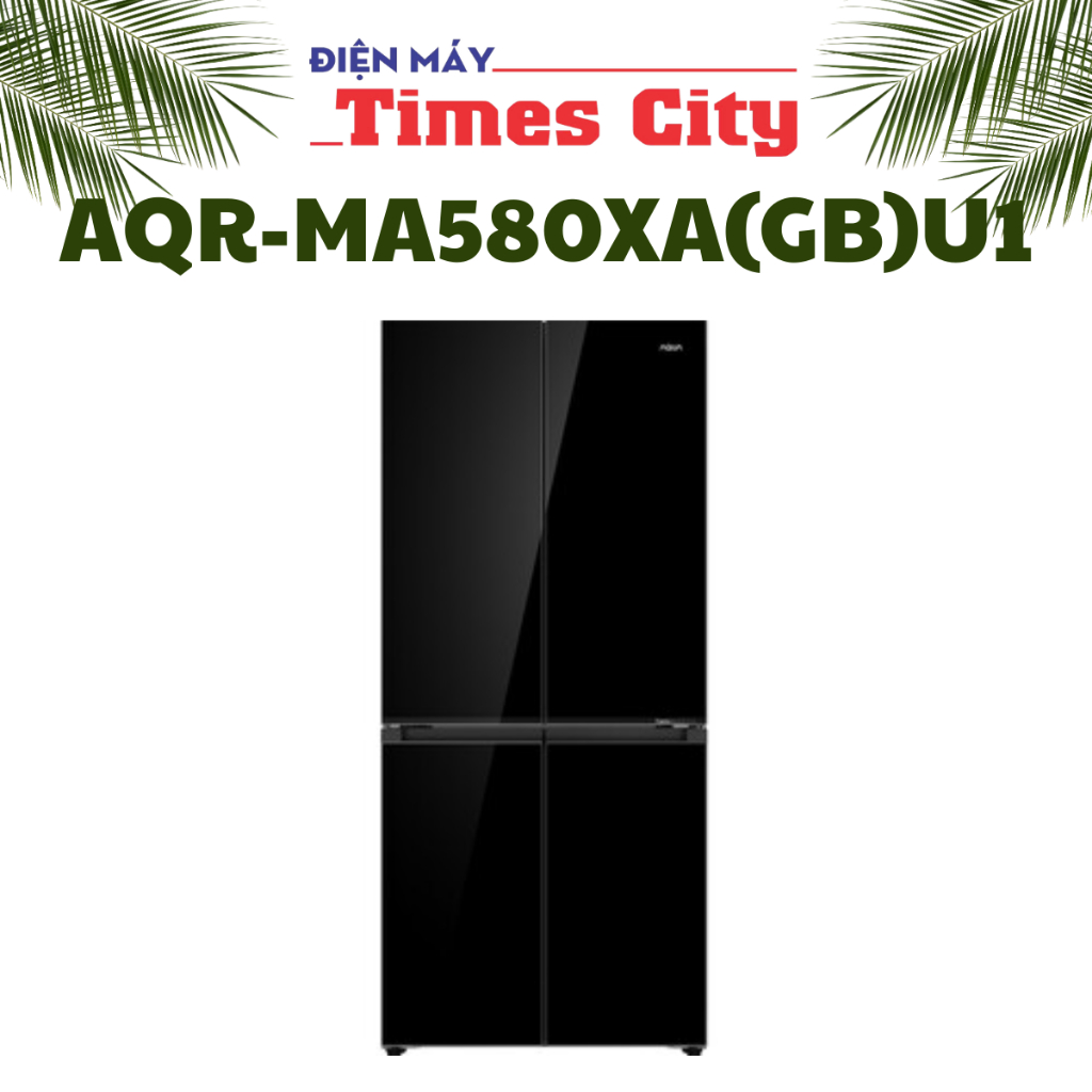 Tủ lạnh Aqua Inverter Âm Tường 508 lít AQR-MA580XA(GB)U1