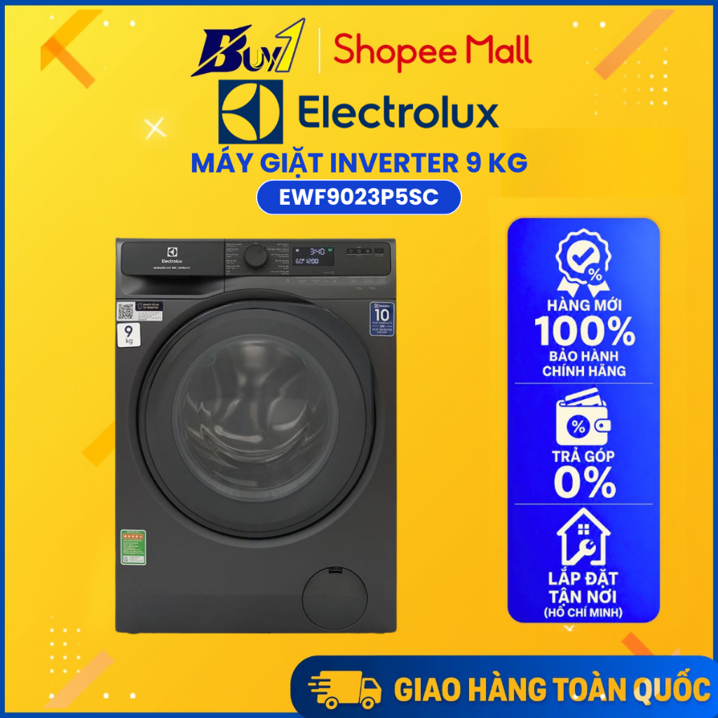 EWF9023P5SC - Máy giặt Electrolux UltimateCare 500 Inverter 9 kg EWF9023P5SC - Hàng chính hãng