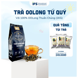 TRÀ OOLONG TỨ QUÝ IFS 1KG - Trà Việt Thượng Hạng - Nguyên liệu pha chế IFS