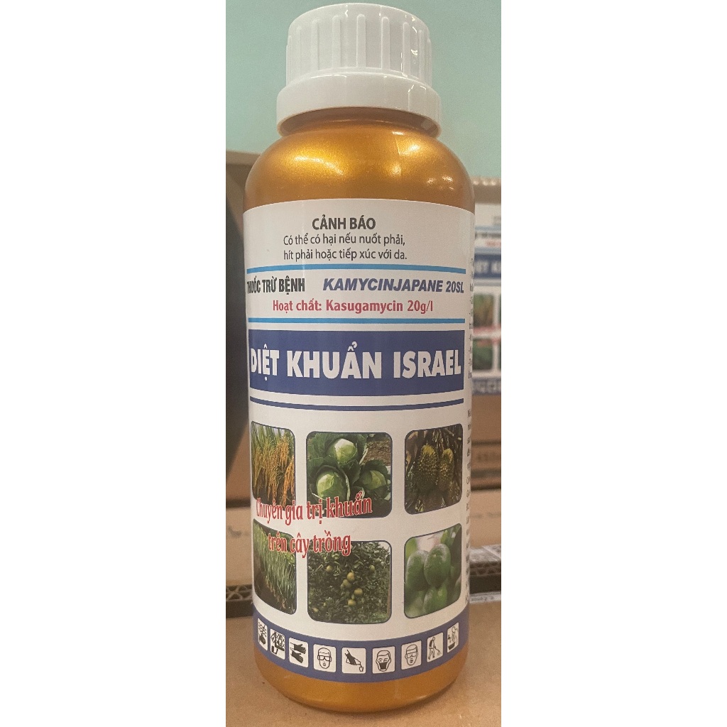 Thuốc trừ nấm bệnh Diệt khuẩn Israel 20SL Israel Việt Nam Tech 500ml
