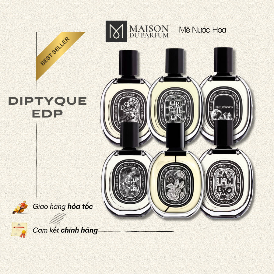 ⚜️Nước hoa unisex Dip Orpheon, Tam Dao, Do Son, Philosykos, Eau Rose - Chiết chính hãng | Maison Du 