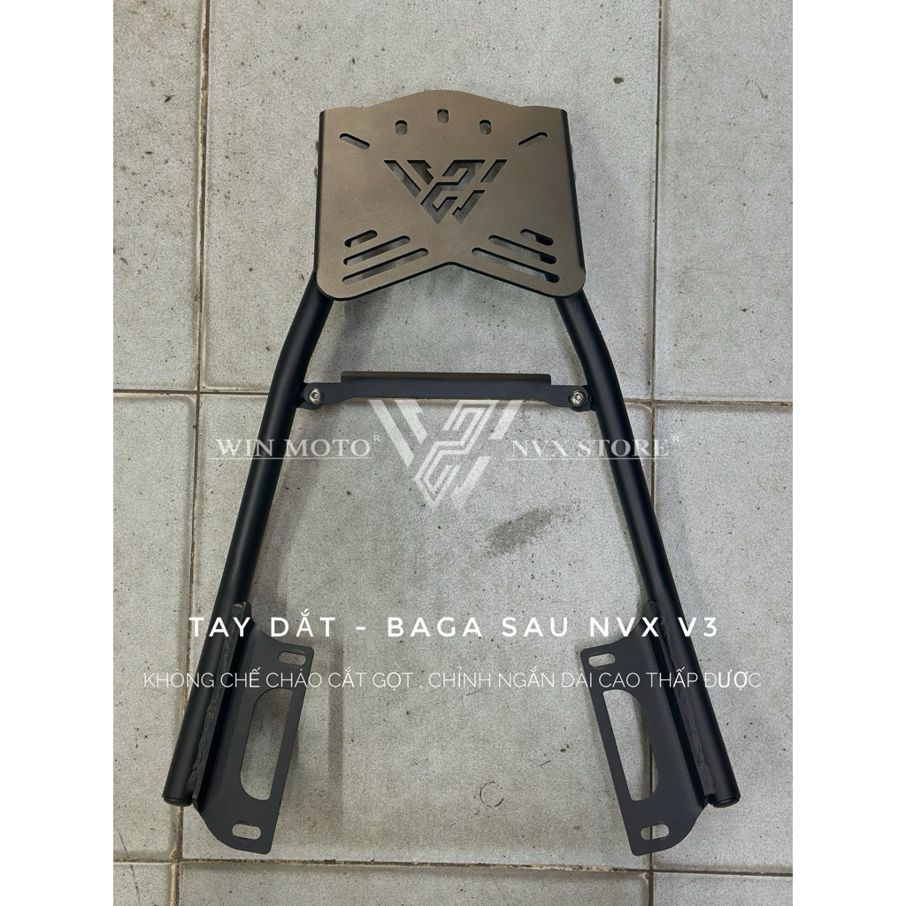 Baga sau NVX V3 - Tay dắt NVX V3 không cắt gọt chế cháo