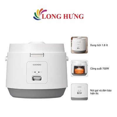 Nồi cơm điện nắp gài Cuckoo 1.8 lít CR-1095 - Hàng chính hãng