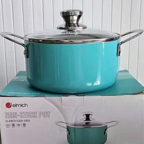 nồi chống dính vân đá Elmich 20cm - nồi chống dính vân đá elmich