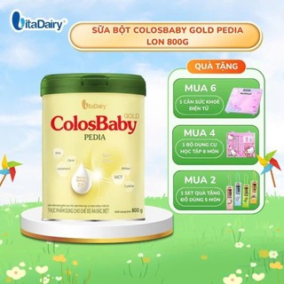 [CHÍNH HÃNG] Sữa Bột ColosBaby Gold Pedia - Dinh Dưỡng Cao Năng Lượng Cho Bé Tăng Cân & Miễn Dịch
