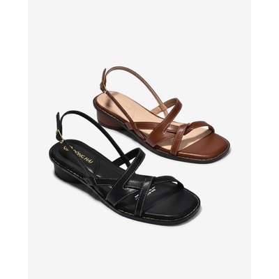 [Mẫu mới] Giày Sandal Cao Gót Đông Hải Quai Đan Chỉ Nổi - S81V3