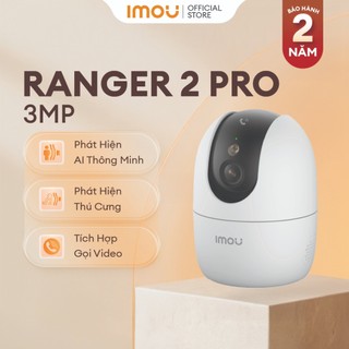 NEW Camera WIFI IMOU Trong nhà Ranger 2 Pro 3/5MP | A32P PRO & A52P PRO|Gọi video một chạm | Phát hiện người & thú cưng