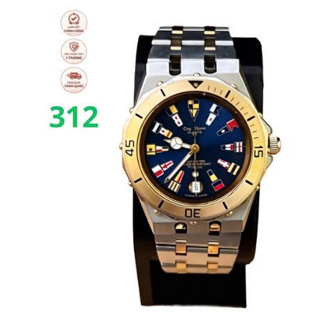 Đồng hồ nam Gay Giano, cọc số cờ các quốc gia