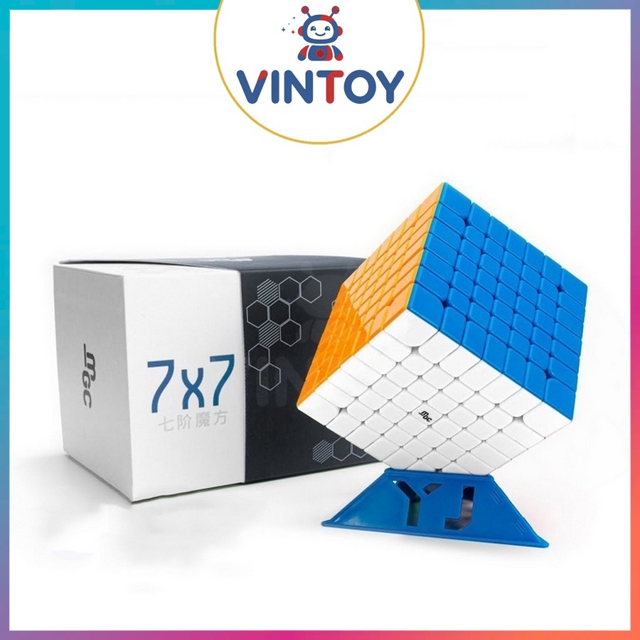 Rubik 7x7 YJ MGC 7x7 Có Nam Châm Stickerless Rubic Không Viền 7 Tầng Đồ Chơi Trí Tuệ Trẻ Em 7x7x7