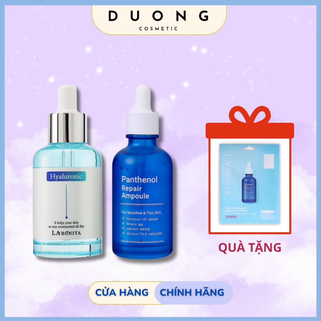 Serum HA Dưỡng Ẩm Và Phục Hồi Da B5 La Bonita 50ml Hàn Quốc