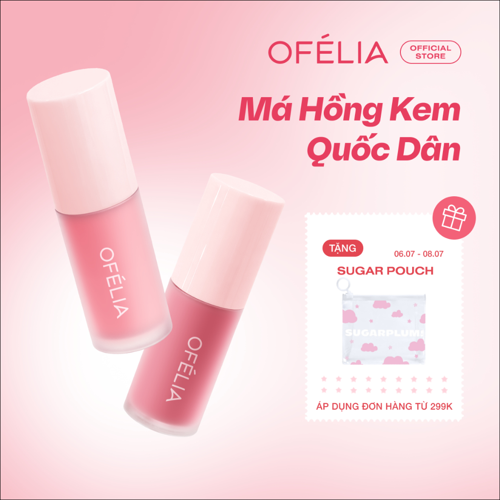 [KOL x OFÉLIA] Má Hồng Kem OFÉLIA Lolli Liquid Blush (4.6g) | BigBuy360 - bigbuy360.vn