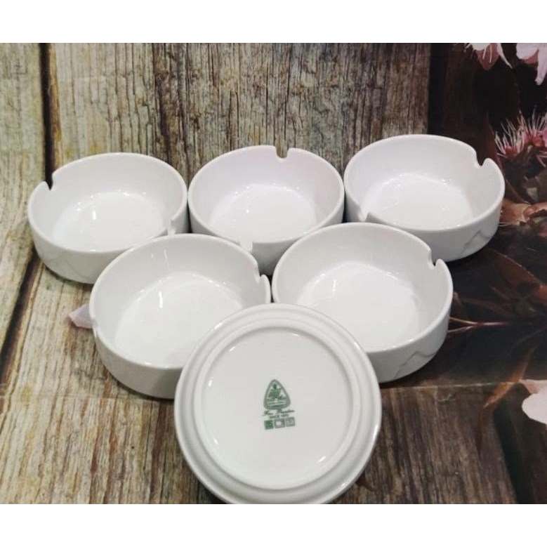 (combo 2 cái) gạt tàn thuốc sứ Minh Long - gạt tàn thuốc sứ