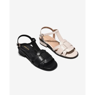 [Mẫu mới] Sandal Cao Gót Đông Hải Quai Đan - S81V4