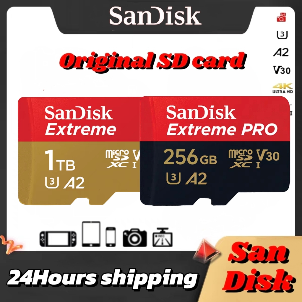 Thẻ nhớ micro SD SanDisk Extreme Pro 16-128GB Class10 100MB/s tặng adapter