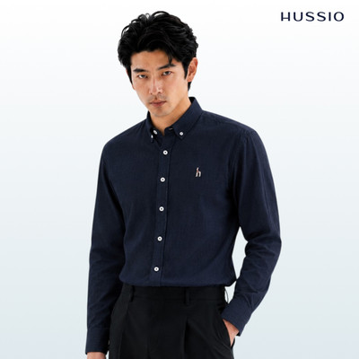[NEW T7] Áo sơ mi nam công sở DEVAL, chất liệu Linen Blend thoáng mát, mềm mại,thấm hút tốt - HUSSIO