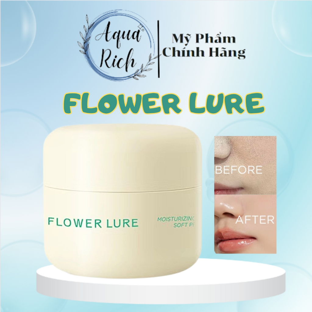 Kem Lót Trang Điểm FLOWER LURE Moisurizing Skin-Fit 30g Mịn Nhẹ