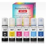 Mực Refill-Epson 057 bộ =6 màu máy in Epson L8050/ 18050 hàng nhập khẩu