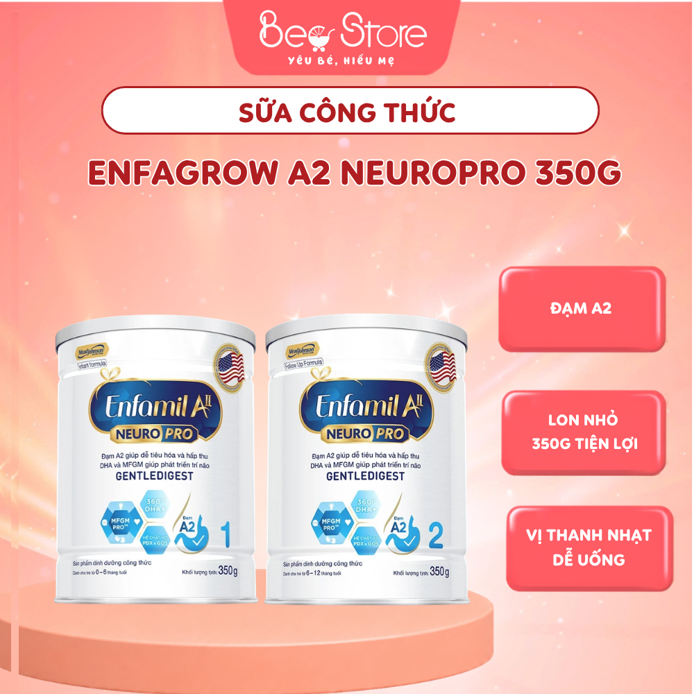 Sữa bột Enfamil A2 Neuropro 350g