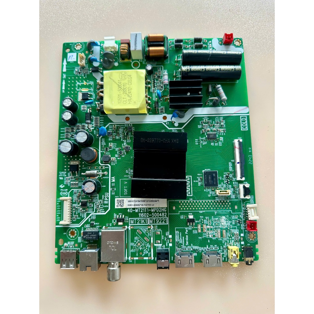 Bo main boar mạch linh kiện tivi tv TCL - L43S5200 nguồn, xử lý chung chính chủ khiển