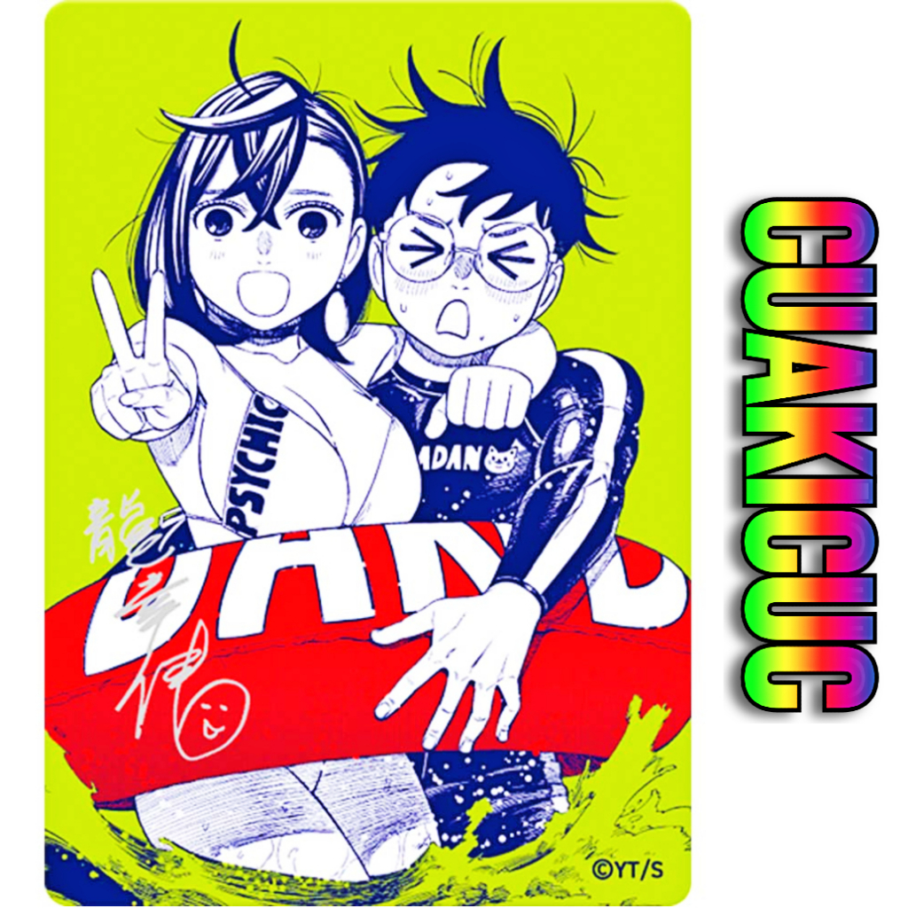 [HÀNG SẴN/CHÍNH HÃNG] Metal Card Momo & Okarun Dandadan NatsuComi 2026 - Đồ Trưng Bày Cao Cấp - Anim