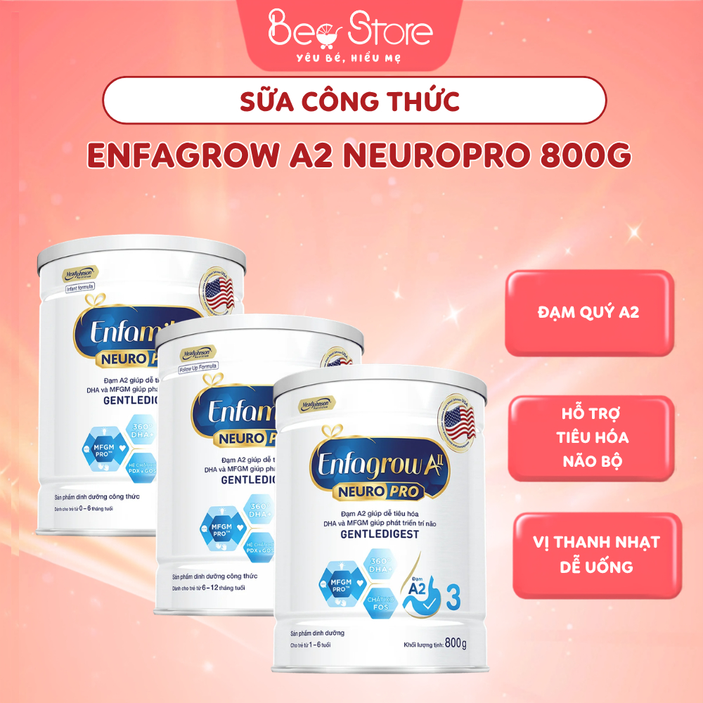 Sữa bột Enfamil A2 Neuropro 800g