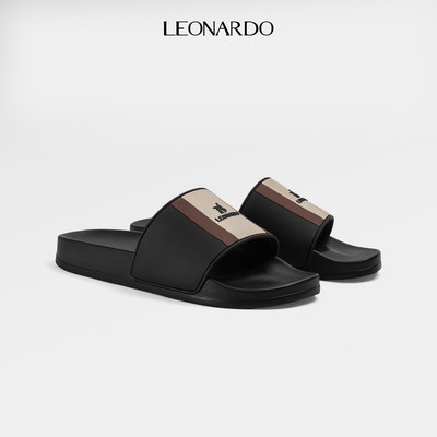 Dép Frankie Unisex Chất Liệu Cao Su Cao Cấp Thương Hiệu LEONARDO