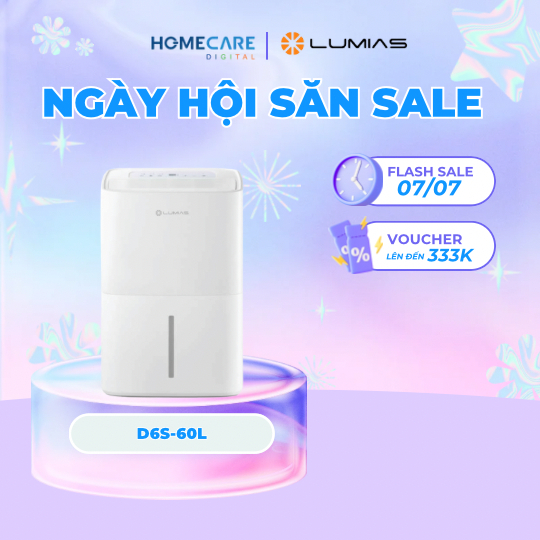 Máy Hút Ẩm-D6S-60L-Lumias